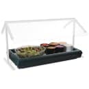 Carlisle 38 7/8" FiveStar™ Cold Food Bar - (3) Pan Capacity, Table Top, Forest Green (767008) thumbnail 2