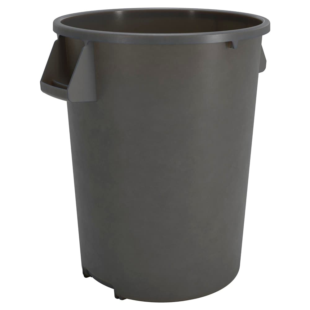 Carlisle 44 gallon Commercial Trash Can - Plastic, Round, Foot Rated (84104423)