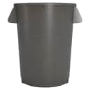 Carlisle 44 gallon Commercial Trash Can - Plastic, Round, Foot Rated (84104423) thumbnail 2