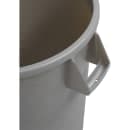 Carlisle 44 gallon Commercial Trash Can - Plastic, Round, Foot Rated (84104423) thumbnail 4