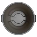 Carlisle 44 gallon Commercial Trash Can - Plastic, Round, Foot Rated (84104423) thumbnail 5