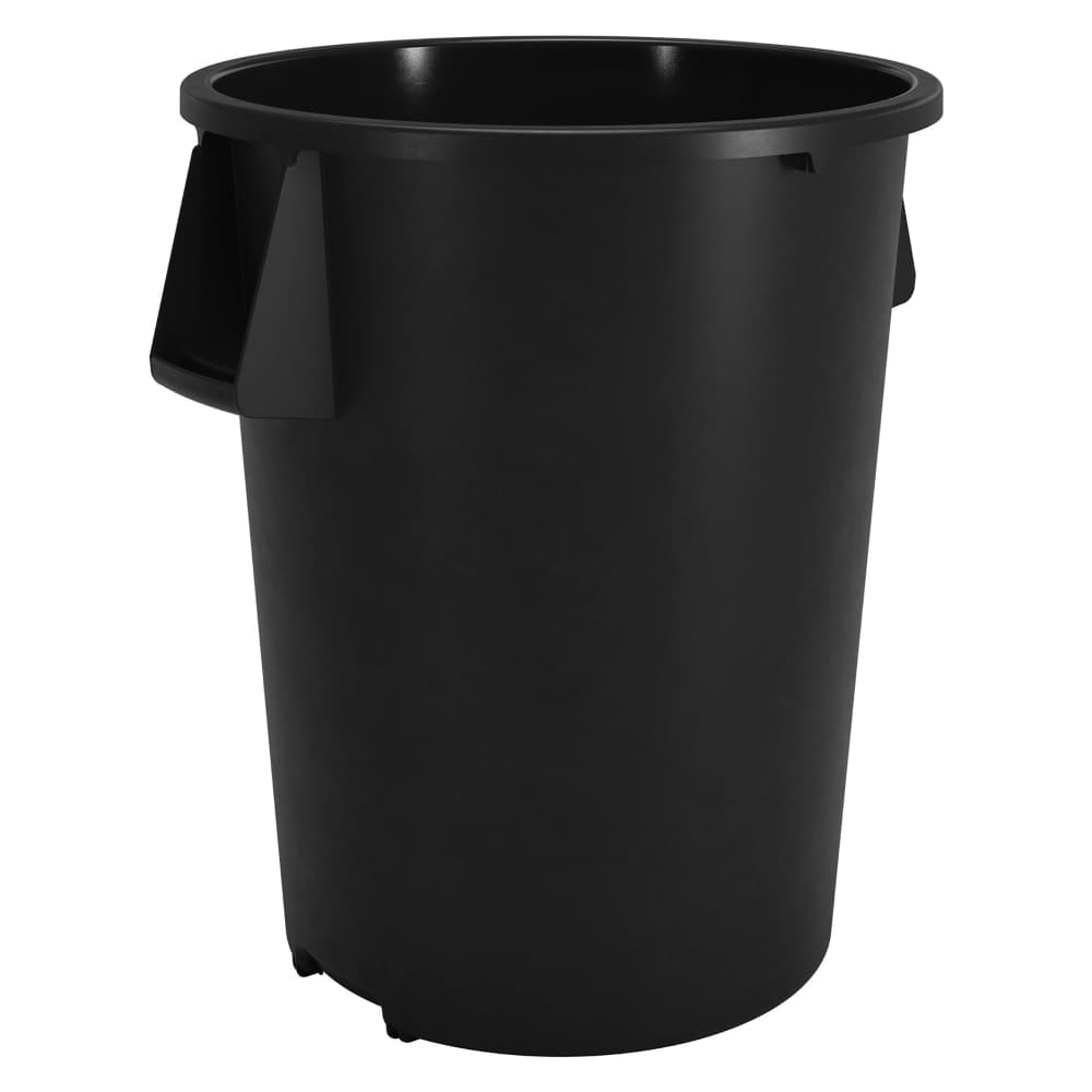 Carlisle 55 gallon Commercial Trash Can - Plastic, Round, Foot Rated (84105503)