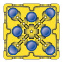 Carlisle 29" Mobile Small Dish Caddy w/ (4) Columns - Plastic, Black (ADS403) thumbnail 4