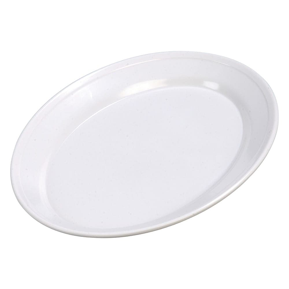 Carlisle 12" x 8-1/2" Oval Platter - Melamine, White (ARR12002)