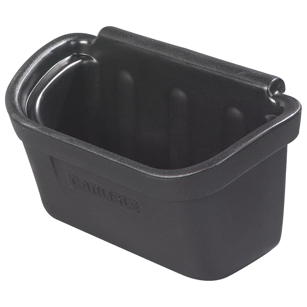 Carlisle Silverware Bin - 11" x 18" x 11", Polycarbonate, Black (CC11SH03)
