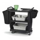 Carlisle Silverware Bin - 11" x 18" x 11", Polycarbonate, Black (CC11SH03) thumbnail 2