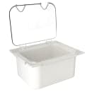 Carlisle Coldmaster® EZ Access Lid for 1/2 Size Food Pan, Clear (CM10239Z07) thumbnail 3