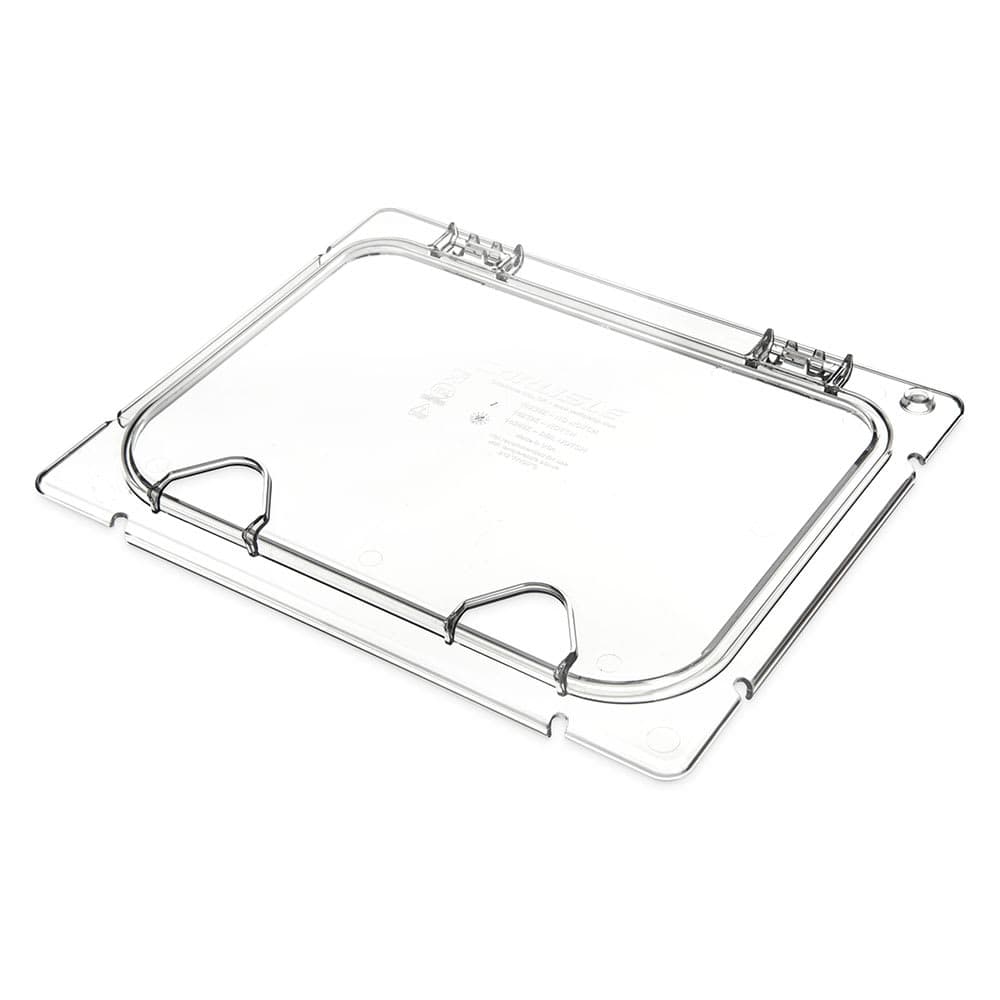 Carlisle Coldmaster® EZ Access Lid for 1/2 Size Food Pan, Polycarbonate, Clear (CM10240Z07)