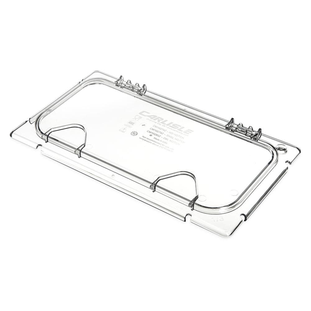 Carlisle Coldmaster® EZ Access Lid for 1/3 Size Food Pan, Clear (CM10278Z07)