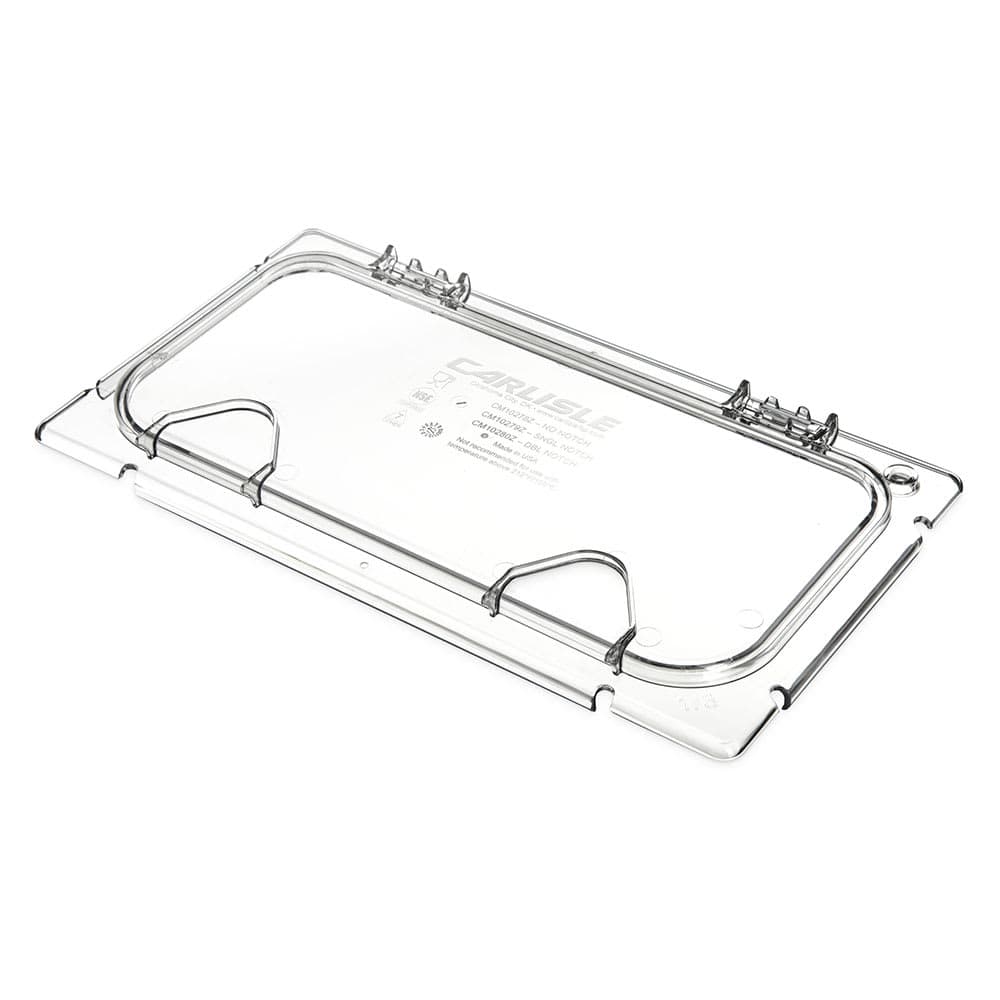 Carlisle Coldmaster® EZ Access Lid for 1/3 Size Food Pan, Clear (CM10279Z07)
