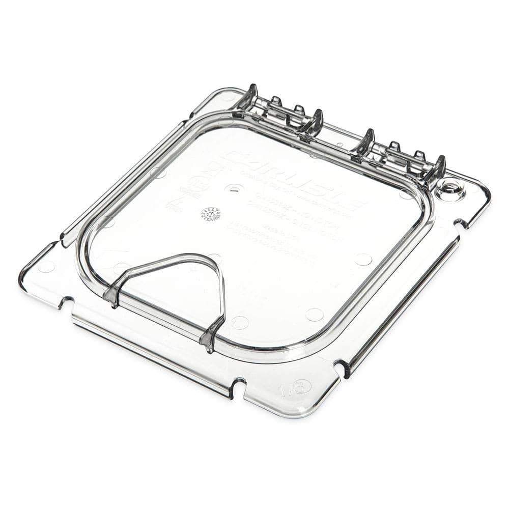 Carlisle Coldmaster® EZ Access Lid for 1/6 Size  Food Pan, Clear (CM10318Z07)