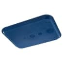 Carlisle Plastic Cafeteria Tray - 13 4/5"L x 10 3/4"W, Blue (CT101414) thumbnail 3