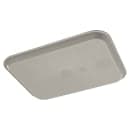 Carlisle Plastic Cafeteria Tray - 13 4/5"L x 10 3/4"W, Gray (CT101423) thumbnail 3