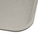 Carlisle Plastic Cafeteria Tray - 13 4/5"L x 10 3/4"W, Gray (CT101423) thumbnail 4
