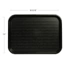 Carlisle Plastic Cafeteria Tray - 16 3/10" L x 12"W, Black (CT121603) thumbnail 2
