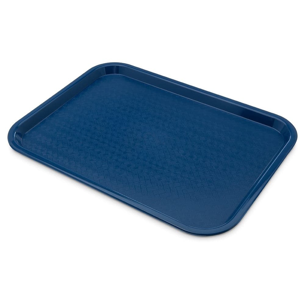 Carlisle Plastic Cafeteria Tray - 16 3/10" L x 12"W, Blue (CT121614)