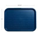 Carlisle Plastic Cafeteria Tray - 16 3/10" L x 12"W, Blue (CT121614) thumbnail 2