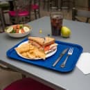 Carlisle Plastic Cafeteria Tray - 16 3/10" L x 12"W, Blue (CT121614) thumbnail 5