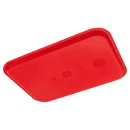 Carlisle Plastic Cafeteria Tray - 16 3/10" L x 12"W, Red (CT121605) thumbnail 3