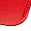 Carlisle Plastic Cafeteria Tray - 16 3/10" L x 12"W, Red (CT121605) thumbnail 4