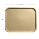 Carlisle Plastic Cafeteria Tray - 17 4/5"L x 14"W, Beige (CT141806) thumbnail 2