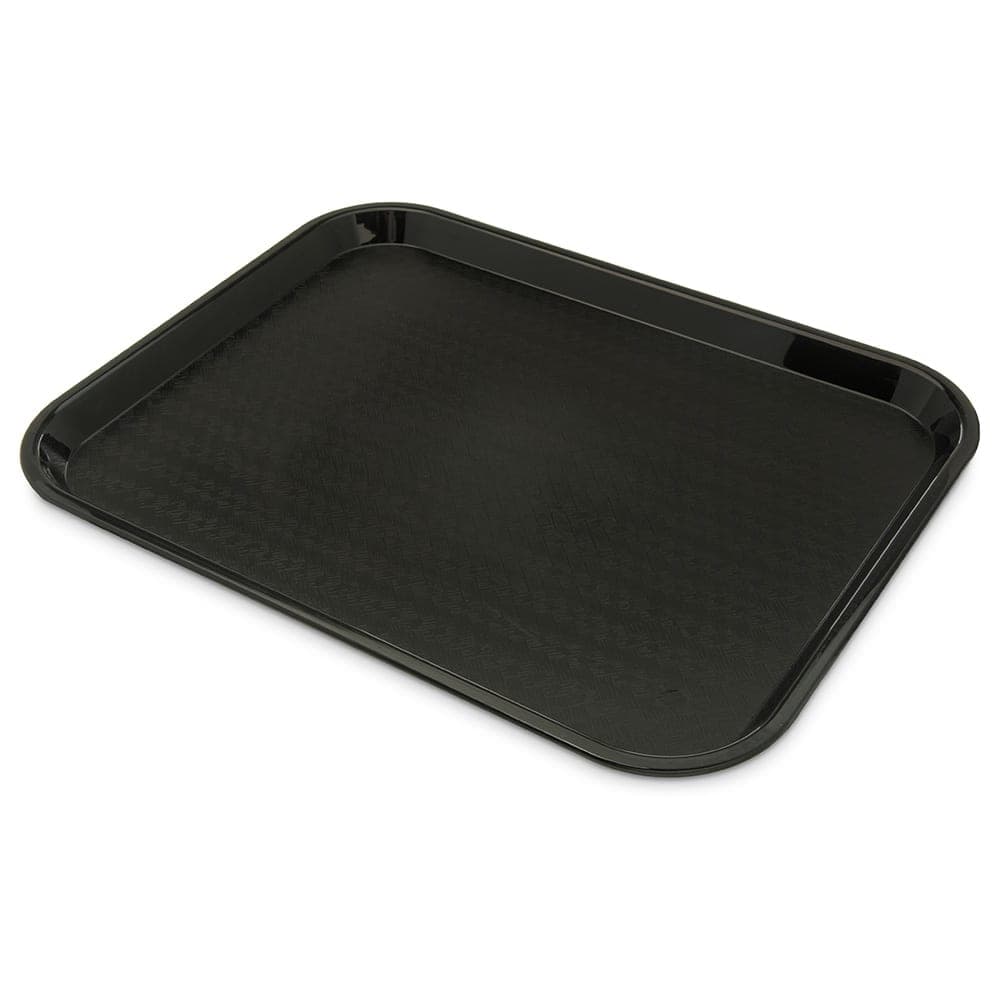 Carlisle Plastic Cafeteria Tray - 17 4/5"L x 14"W, Black (CT141803)