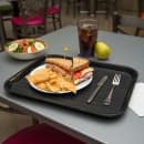 Carlisle Plastic Cafeteria Tray - 17 4/5"L x 14"W, Black (CT141803) thumbnail 5