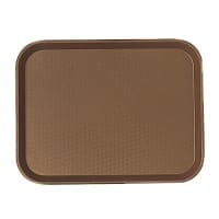 Carlisle Plastic Cafeteria Tray - 17 4/5"L x 14"W, Chocolate (CT141869) thumbnail 7