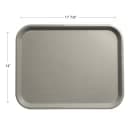 Carlisle Plastic Cafeteria Tray - 17 4/5"L x 14"W, Gray (CT141823) thumbnail 2