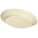 Carlisle 12 1/2" Round Gathering Charger Plate - Melamine, Adobe (GA5501370) thumbnail 4