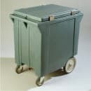 Carlisle 200 lb Cateraide™ Insulated Mobile Ice Caddy - Plastic, Slate (IC222059) thumbnail 2