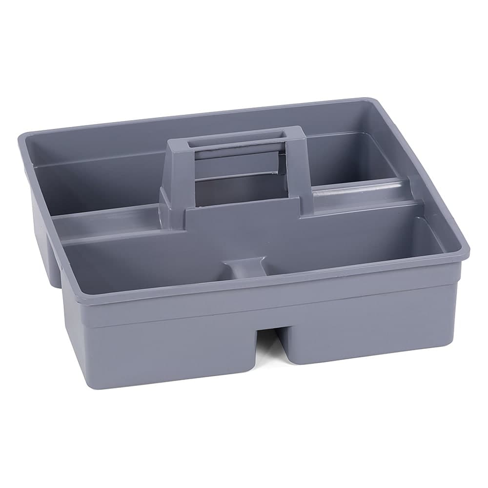 Carlisle Bus Box w/ (3) Compartments - 15" x  13" x 8 1/2", Gray (JC1945CB23)