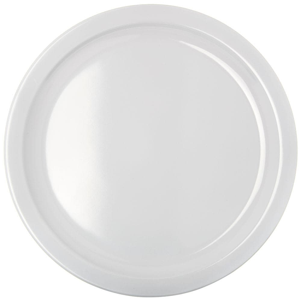 Carlisle 10" Round Melamine Dinner Plate, White (KL11602)