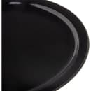 Carlisle 10" Round Melamine Dinner Plate, Black (KL11603) thumbnail 4