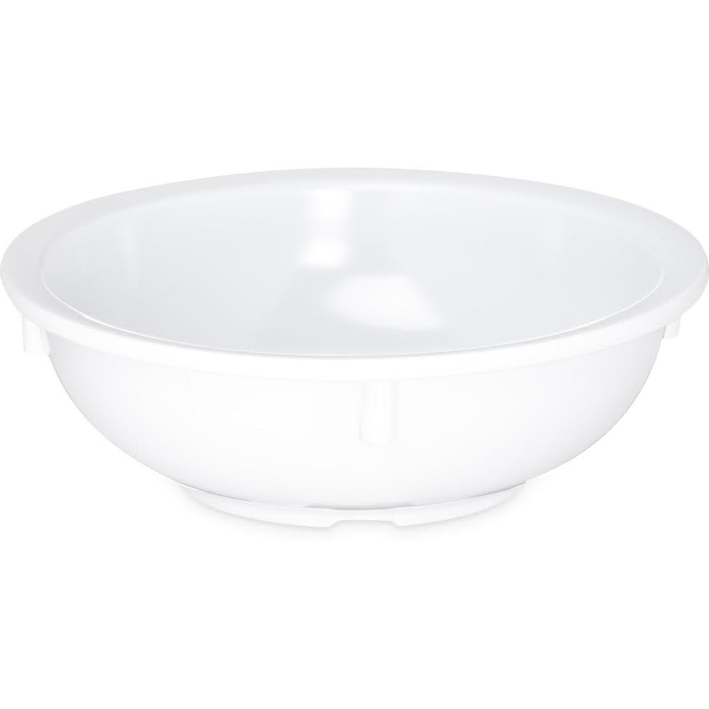 Carlisle 10 oz Round Melamine Nappie Bowl, White (KL11802)