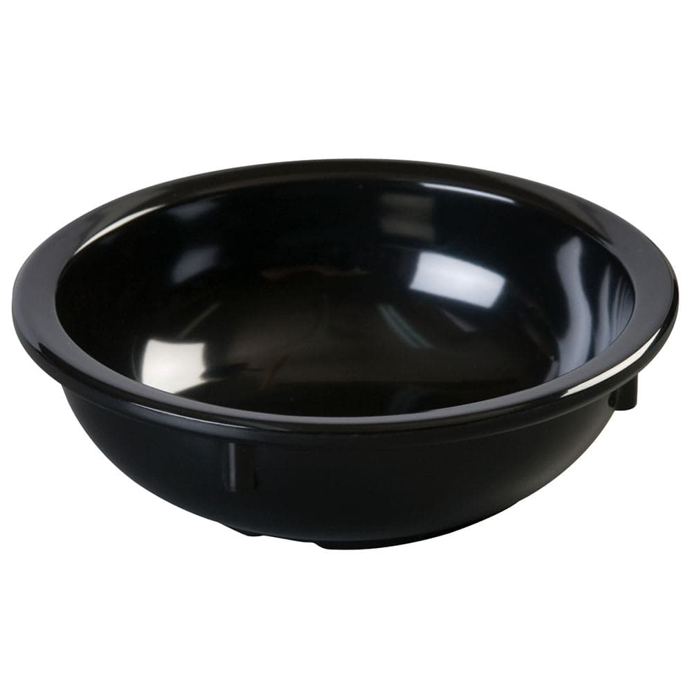 Carlisle 10 oz Round Melamine Nappie Bowl, Black (KL11803)