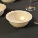 Carlisle 12 1/2 oz Round Melamine Nappie Bowl, Tan (KL11925) thumbnail 2