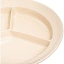 Carlisle 8 3/4" Round Melamine Salad Plate, Tan (KL20325) thumbnail 5