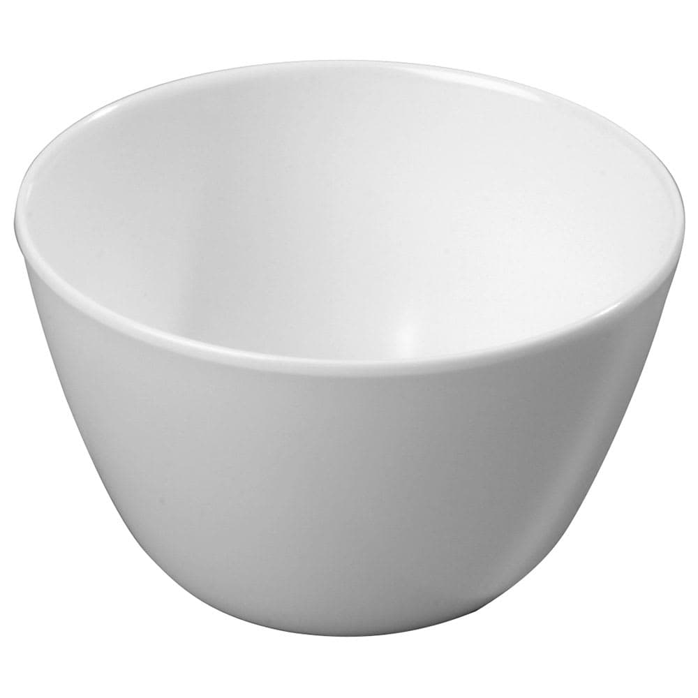 Carlisle 8 oz Round Bouillon Cup - Melamine, White (KL35002)