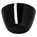 Carlisle 8 oz Round Bouillon Cup - Melamine, Black (KL35003) thumbnail 2