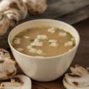 Carlisle 8 oz Round Bouillon Cup - Melamine, Tan (KL35025) thumbnail 5