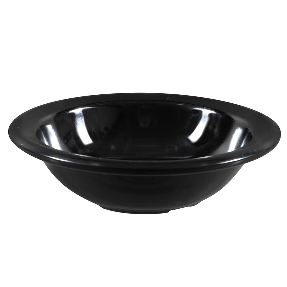 Carlisle 4 3/4 oz Round Melamine Fruit Bowl, Black (KL80503)