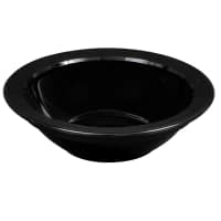 Carlisle 4 3/4 oz Round Melamine Fruit Bowl, Black (KL80503) thumbnail 9