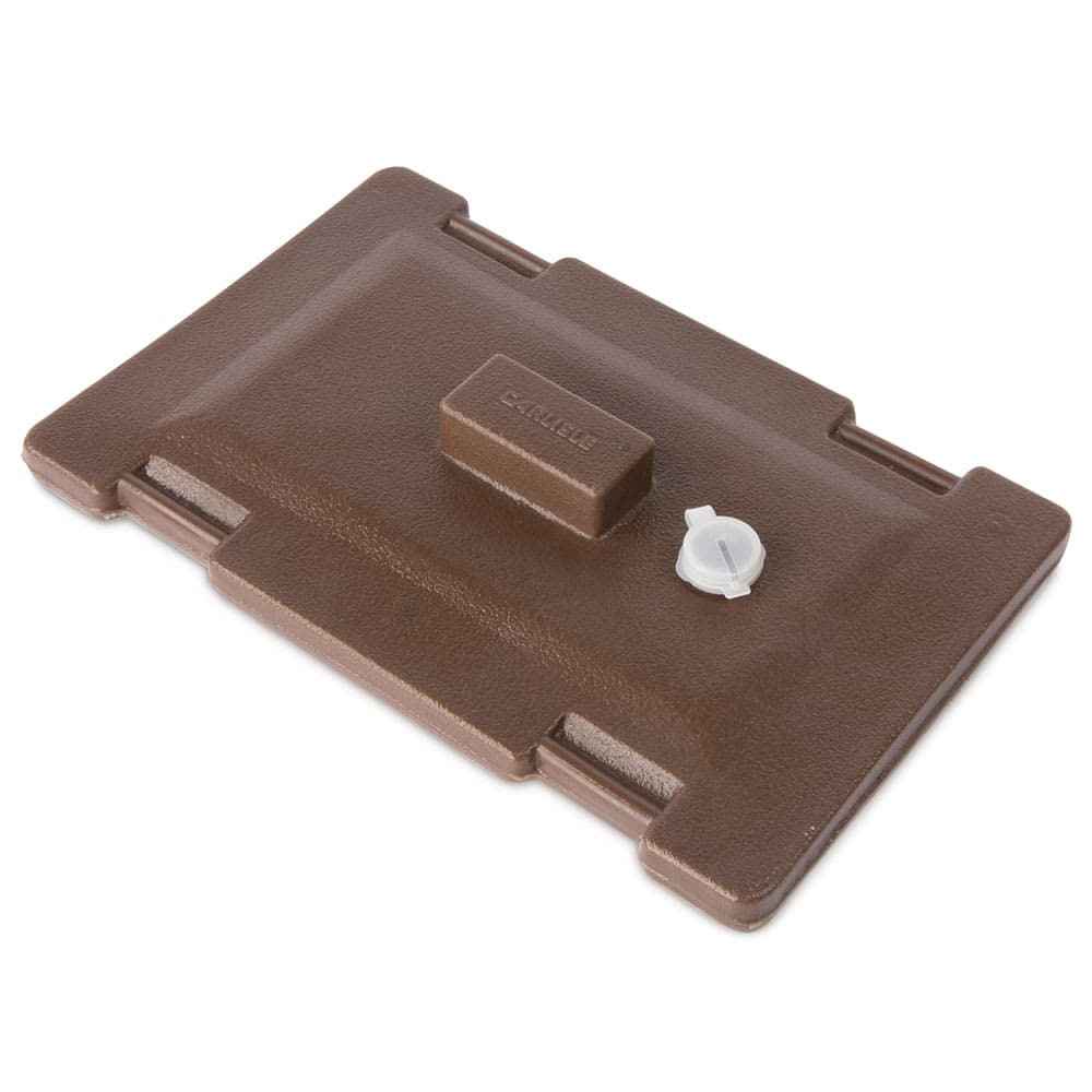 Carlisle Cateraide Lid Assembly - (LD250N/350N/500N) Polyethylene, Brown (LD235LG01)