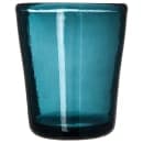 Carlisle 14 oz Double Old Fashioned Glass - Tritan Plastic, Teal (MIN544015) thumbnail 2