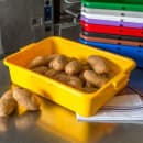 Carlisle Comfort Curve™ Bus Box - 20" x 15" x 5", Yellow (N4401004) thumbnail 4