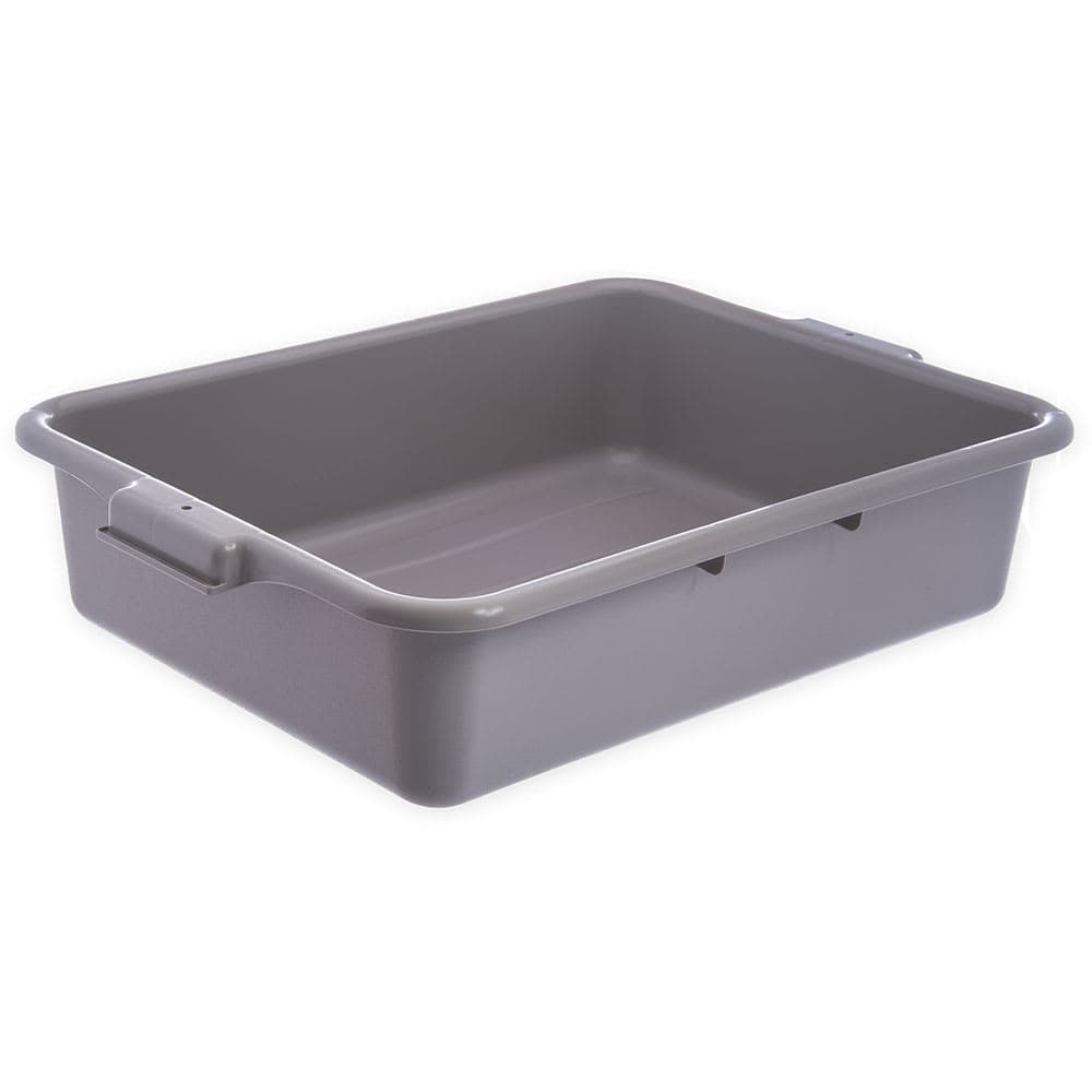 Carlisle Comfort Curve™ Bus Box - 20" x 15" x 5", Gray (N4401023)
