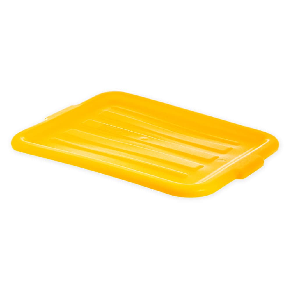 Carlisle Comfort Curve™ Bus Box Lid - 20" x 15" x 1", for N44010 & N44011, Yellow (N4401204)