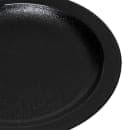 Carlisle 6 1/2" Round Plastic Salad Plate, Black (PCD20603) thumbnail 3