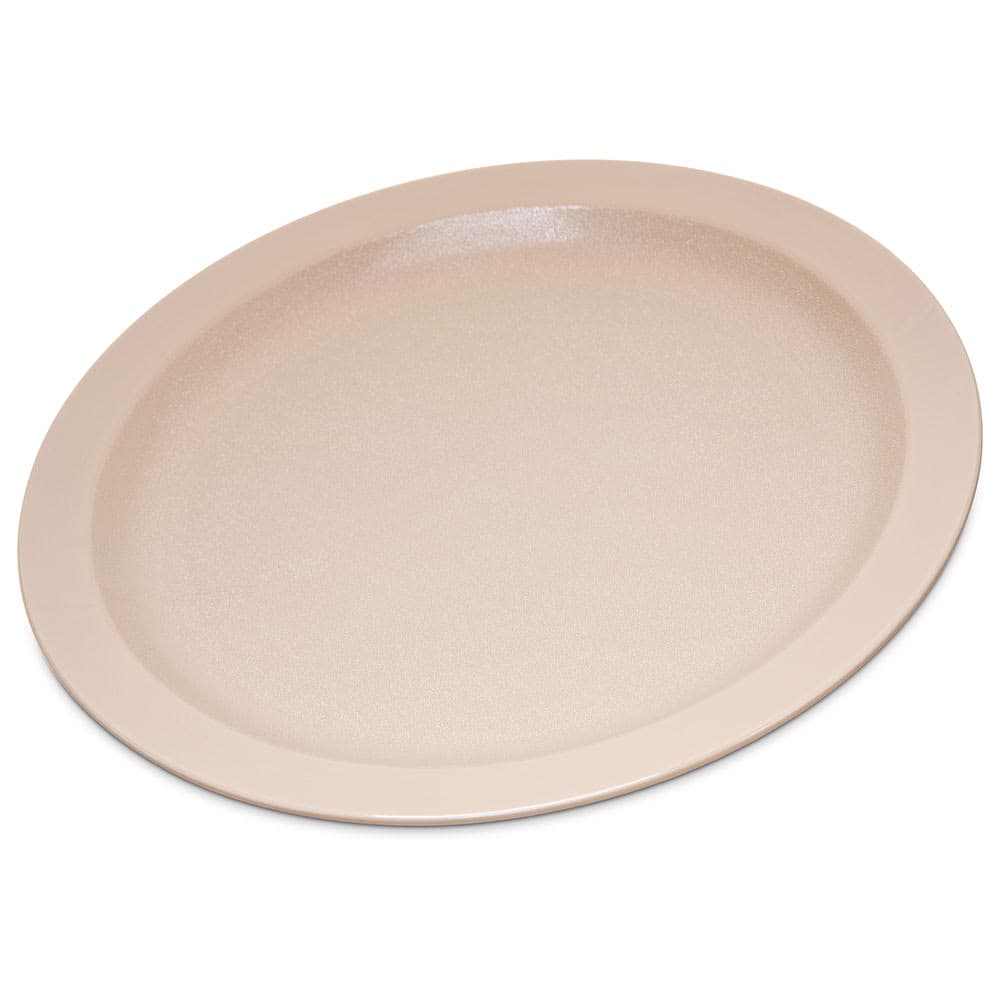 Carlisle 10" Round Plastic Dinner Plate, Tan (PCD21025)